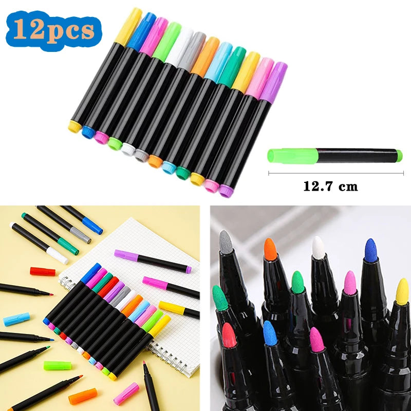 Children Magic Light Board Luminous Toys LED Drawing Blackboard Art Graffiti Coloring Acrylic Board Montessori Kids Toys Girls