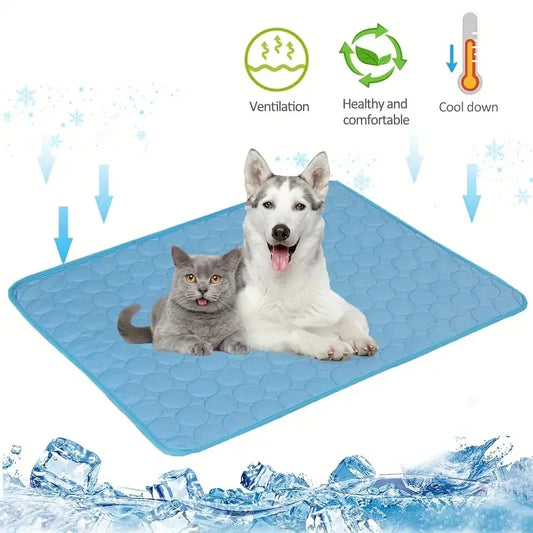 CoolEase Pet Mat™ – Soft, Durable Rest Pad for Warm Weather Relief