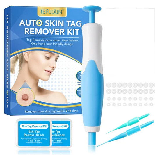 2 in 1 Auto Skin Tag Remover Kit Micro Skin Tag Removal Device Adult Mole Stain Wart Remover Face Care Beauty Tools Dropshipping