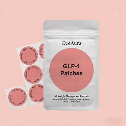 GLP-1 Patches 30 Metabolic Balance Patches with Berberine Steady Release Vegan 1 Month Pack Heating Pad Stickers Heat Compress