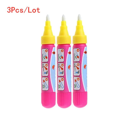 Pen Brush Painting Mat Toy Water Drawing Toy Kid Painting Writing Mat Pen Doodle Play Tool Education Toy for Children