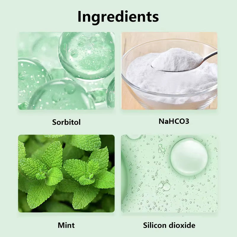 50-Count Chewable Toothpaste Tabs – Compact Mint Tablets for Fresh Breath & Deep Cleaning