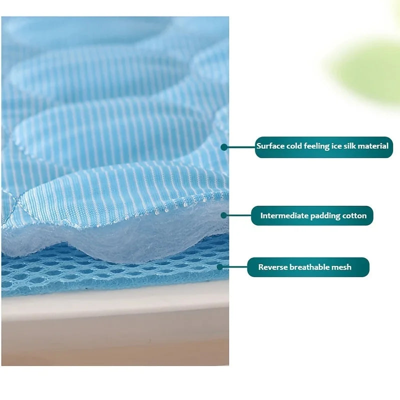 CoolEase Pet Mat™ – Soft, Durable Rest Pad for Warm Weather Relief