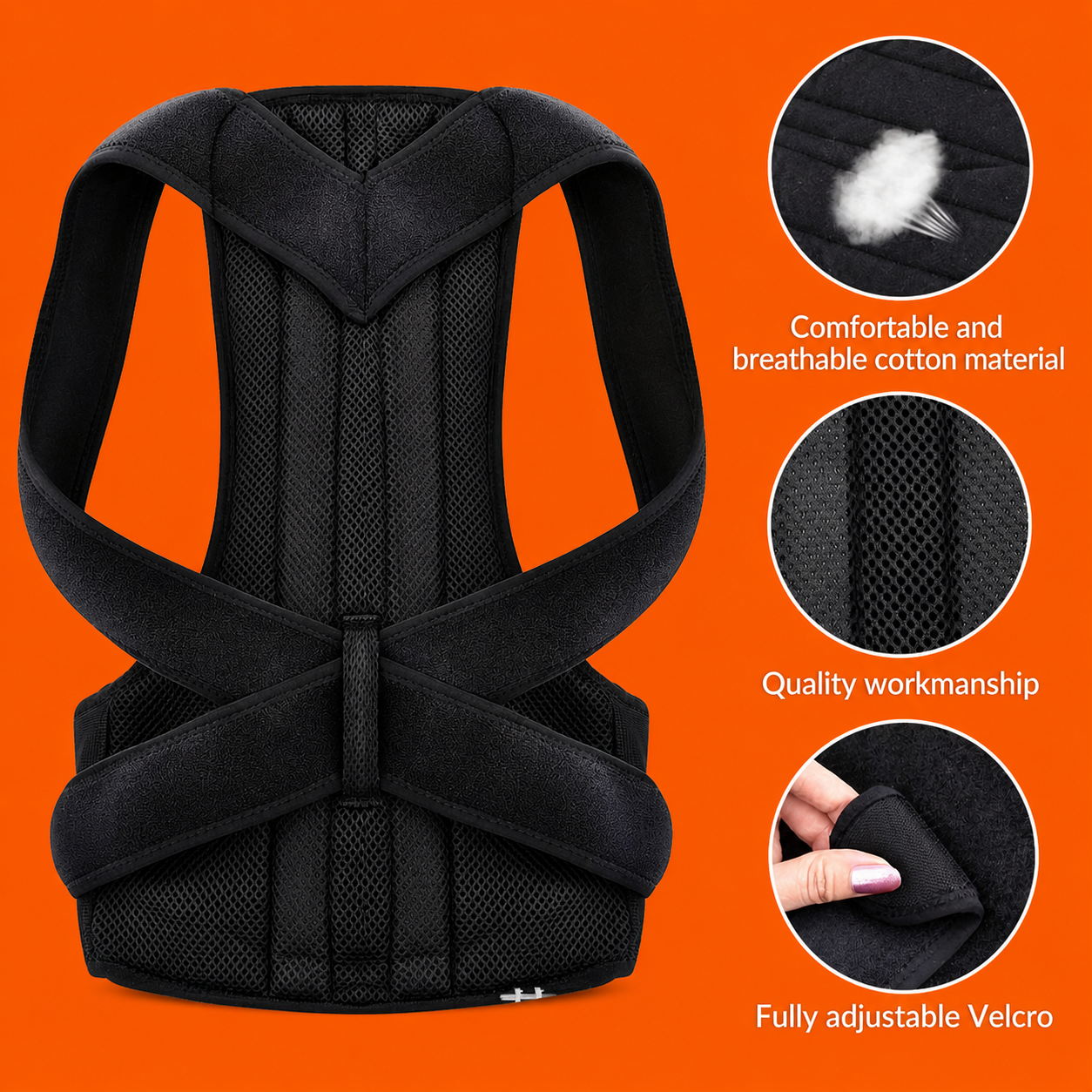 Adjustable Back Support Brace