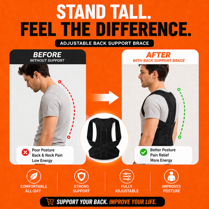 Adjustable Back Support Brace