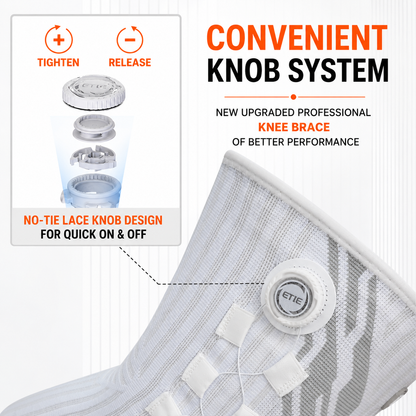 JointEase™ Advanced Knee Support Brace with Adjustable Compression Knob