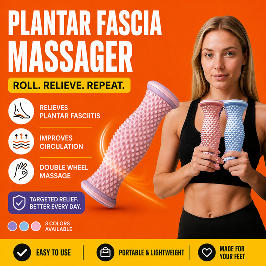 Foot Plantar Fascia Roller-Ease tired feet