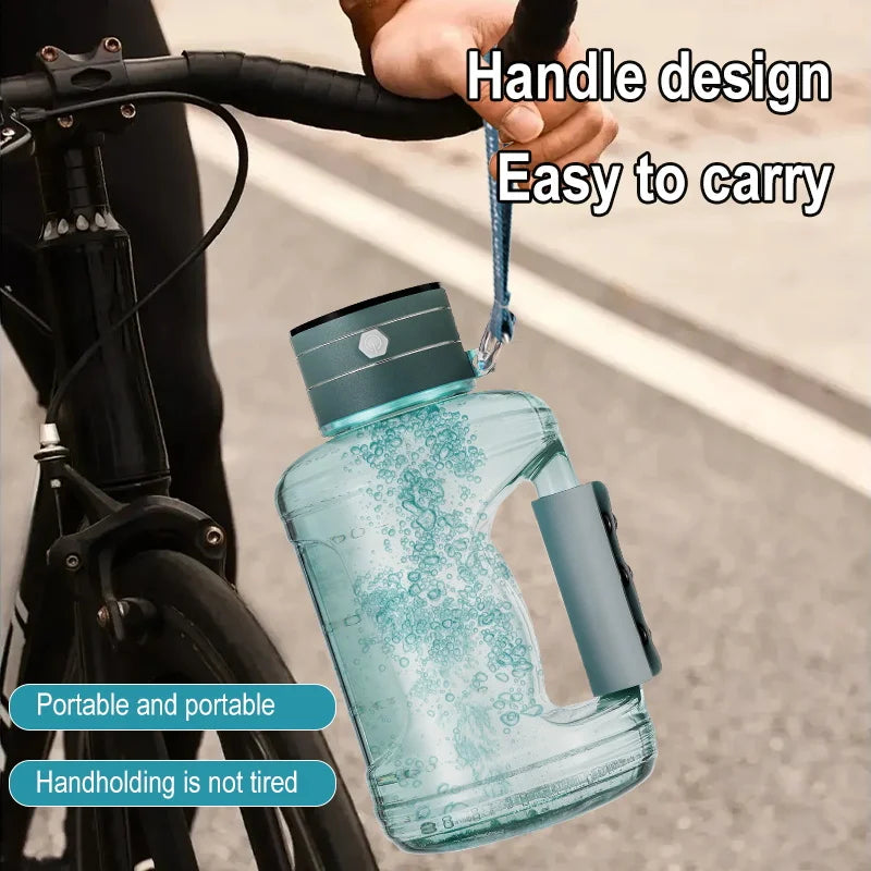  PureStream™  1.5L H₂-Infusion Wellness Sports Bottle