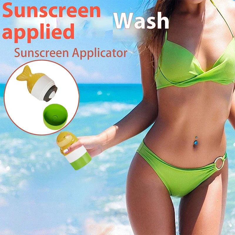 100Ml Refillable Sunscreen Roll-On Applicator 