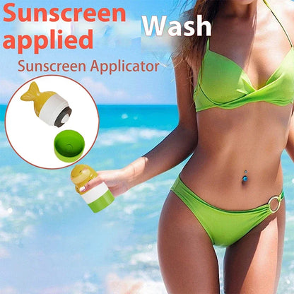 100Ml Refillable Sunscreen Roll-On Applicator 