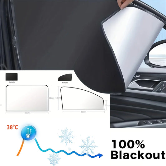 SolarShade™ Magnetic Car Curtains – Interior Protection from Heat and Glare for All Windows