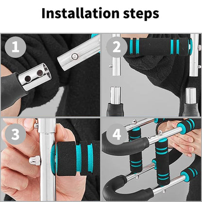 Adjustable Arm Trainer 3 Levels Detachable Chest Training Twister Home Workout Equipment Upper Body Strength Training