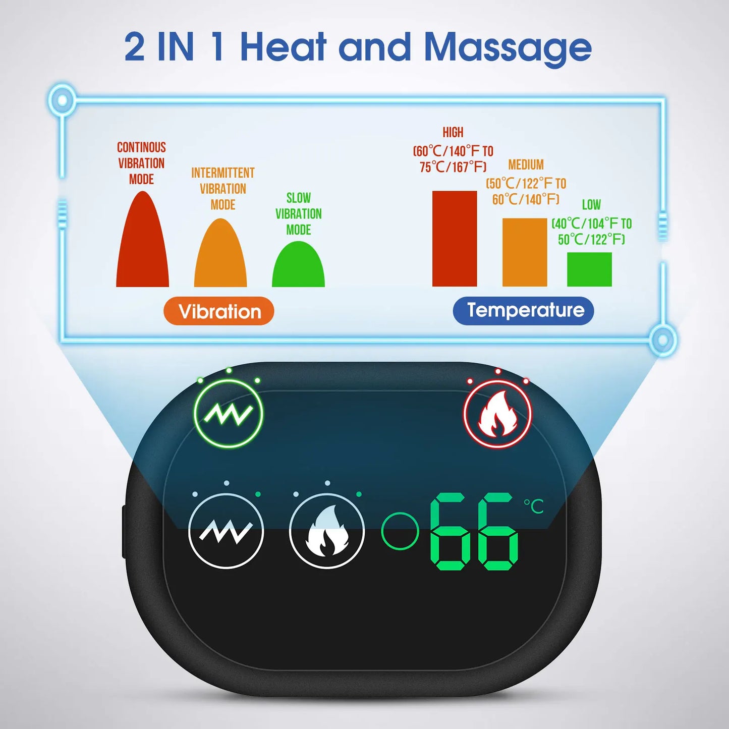  Heating Shoulder Massage Brace 
