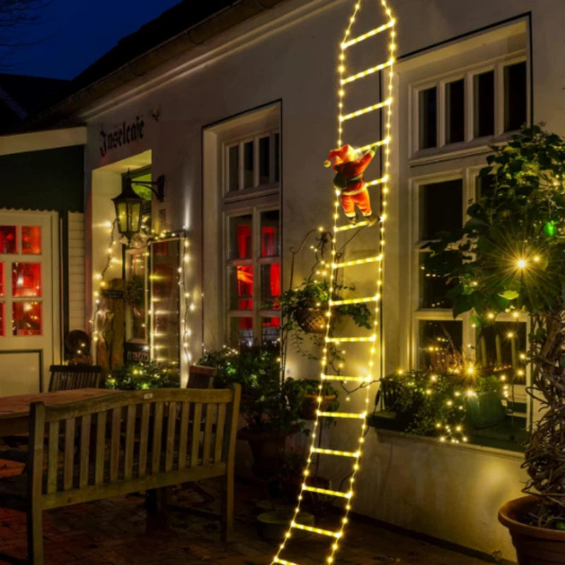 SantaShine Festive Ladder Lights™