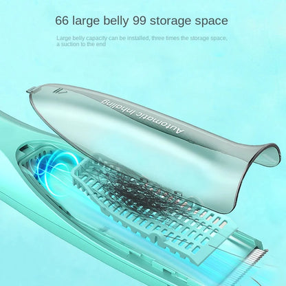  LilTrim™  Infant-Friendly Electric Styler – Low-Noise, Washable Trimmer with Auto Suction