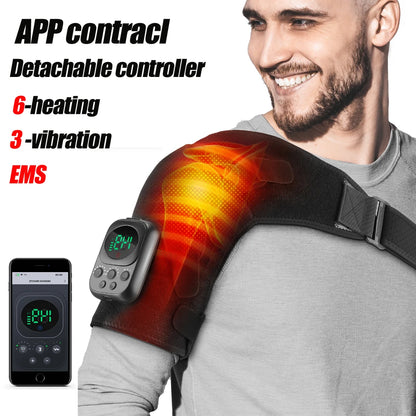  Heating Shoulder Massage Brace 