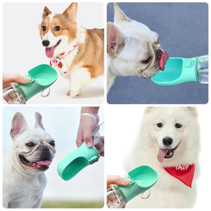 StayHydrate™ Portable Dog cat walking drinking bowl
