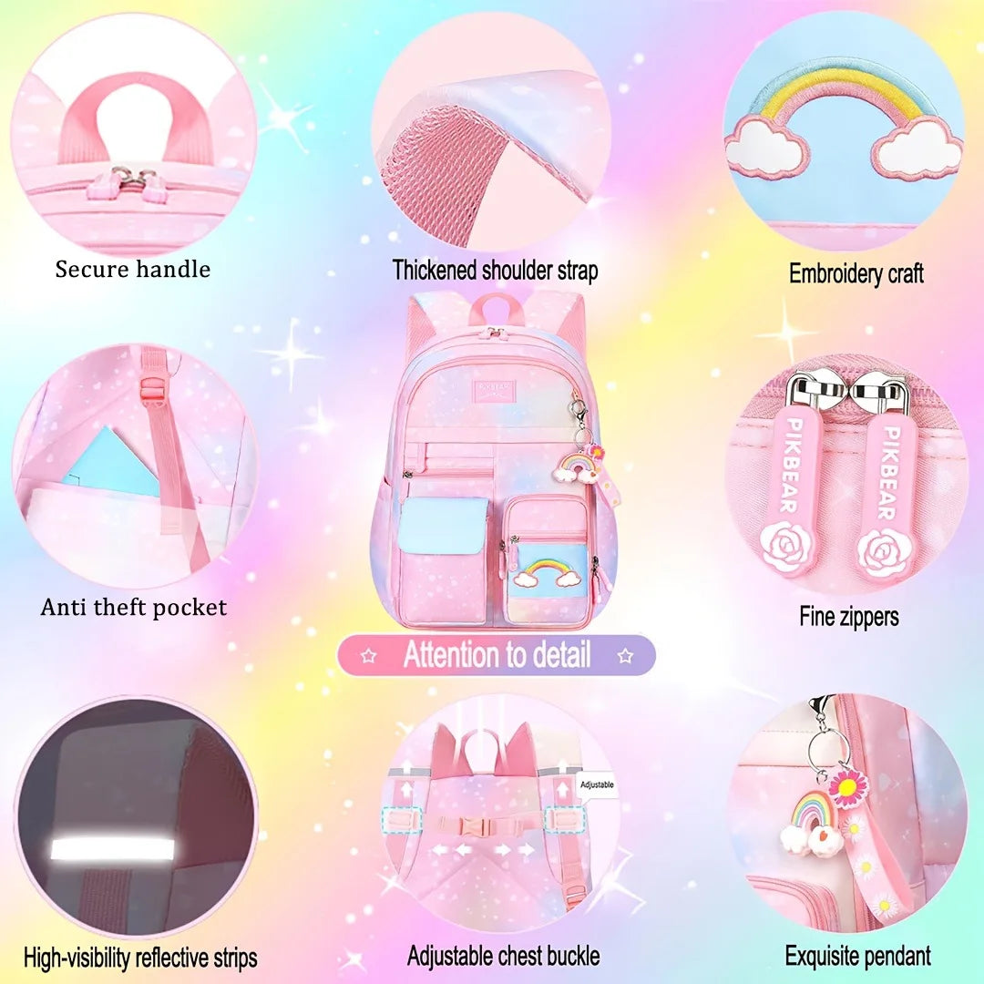 Back to School Rainbow  Waterproof   set 