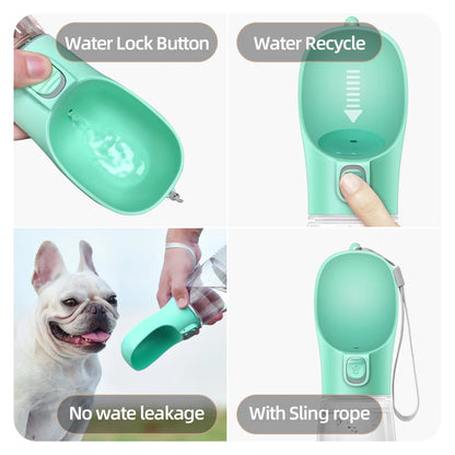 StayHydrate™ Portable Dog cat walking drinking bowl