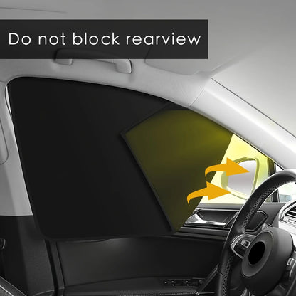 SolarShade™   Magnetic Car Curtains – Interior Protection from Heat and Glare for All Windows