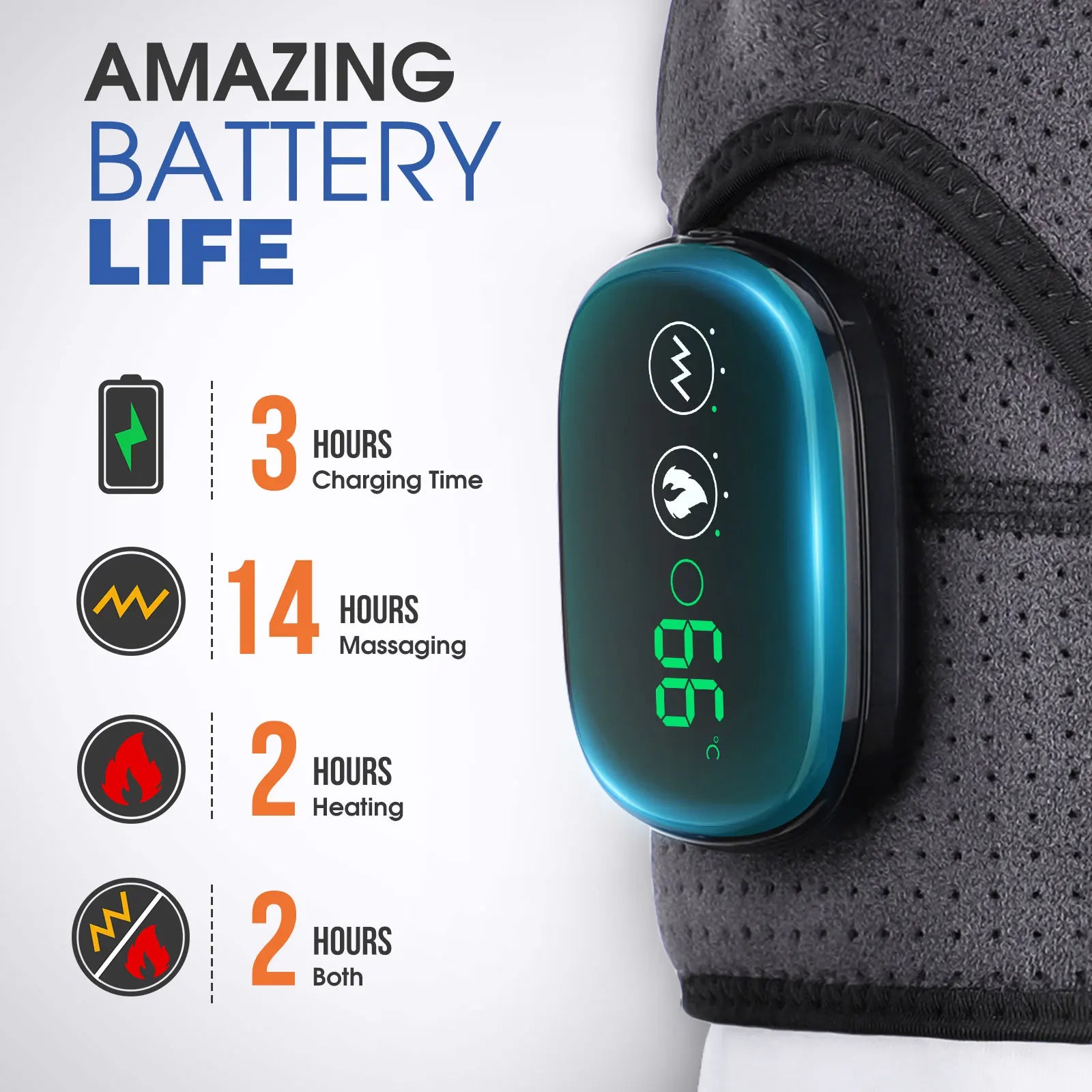  Heating Shoulder Massage Brace 
