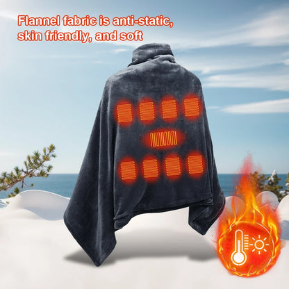 CozyVolt™ USB Heated Wrap – Adjustable Warmth for Work & Relaxation