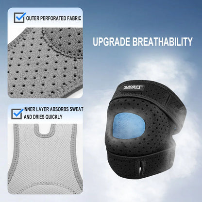 1PC Patella Knee Brace Knee Compression Sleeve Support for Women Men Knee Pain Arthritis Pain Sport Knee Guard Knee Pads