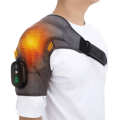  Heating Shoulder Massage Brace 