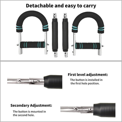 Adjustable Arm Trainer 3 Levels Detachable Chest Training Twister Home Workout Equipment Upper Body Strength Training