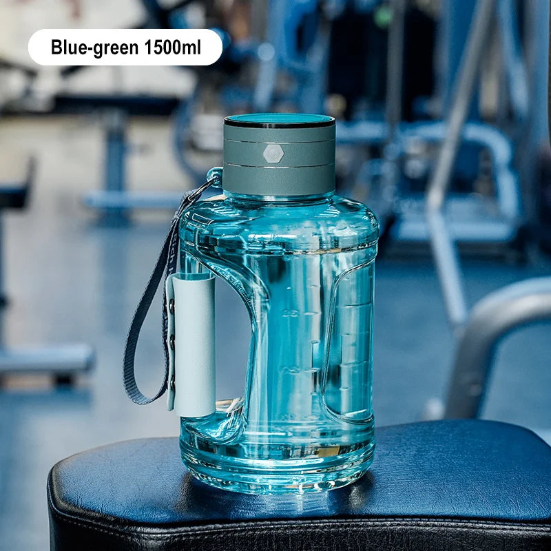  PureStream™  1.5L H₂-Infusion Wellness Sports Bottle