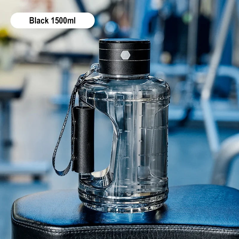  PureStream™  1.5L H₂-Infusion Wellness Sports Bottle