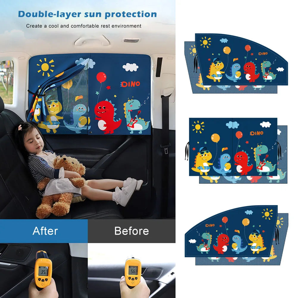 SunGuard™  Breathable Curtain for Baby & Child Comfort