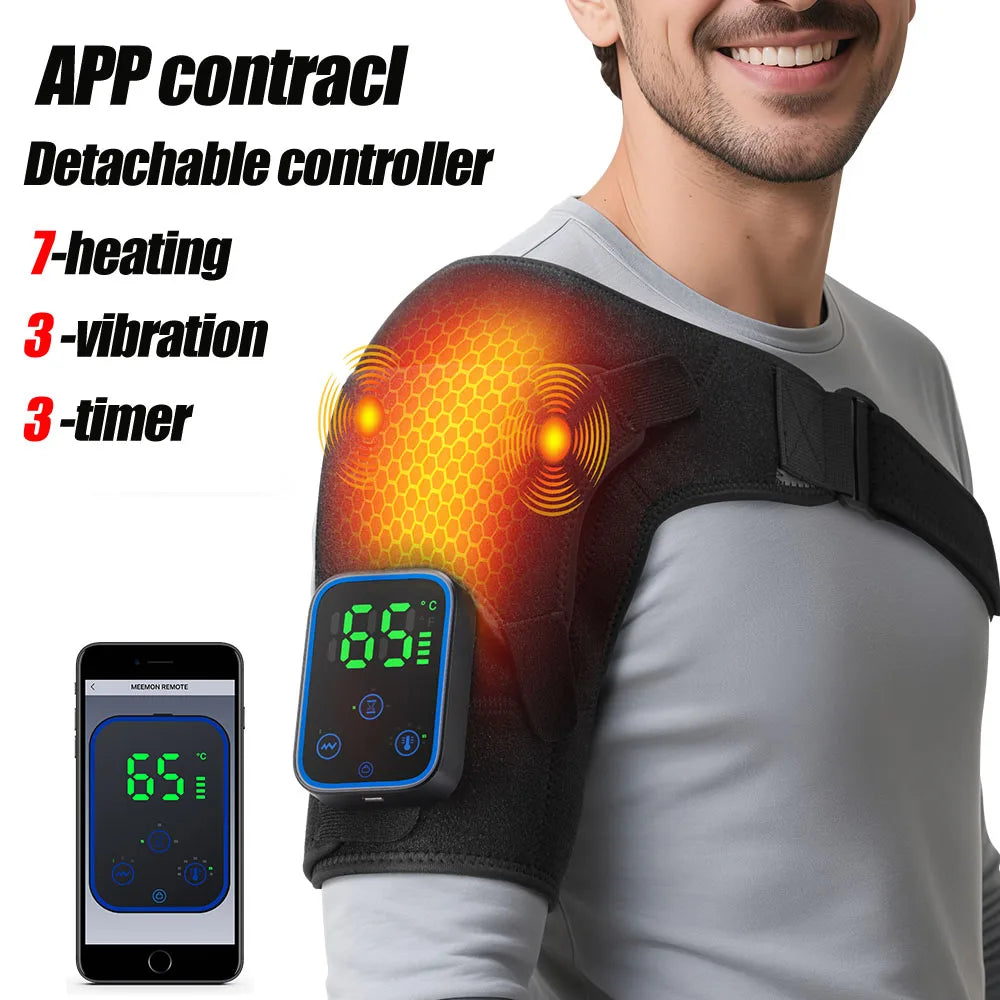  Heating Shoulder Massage Brace 