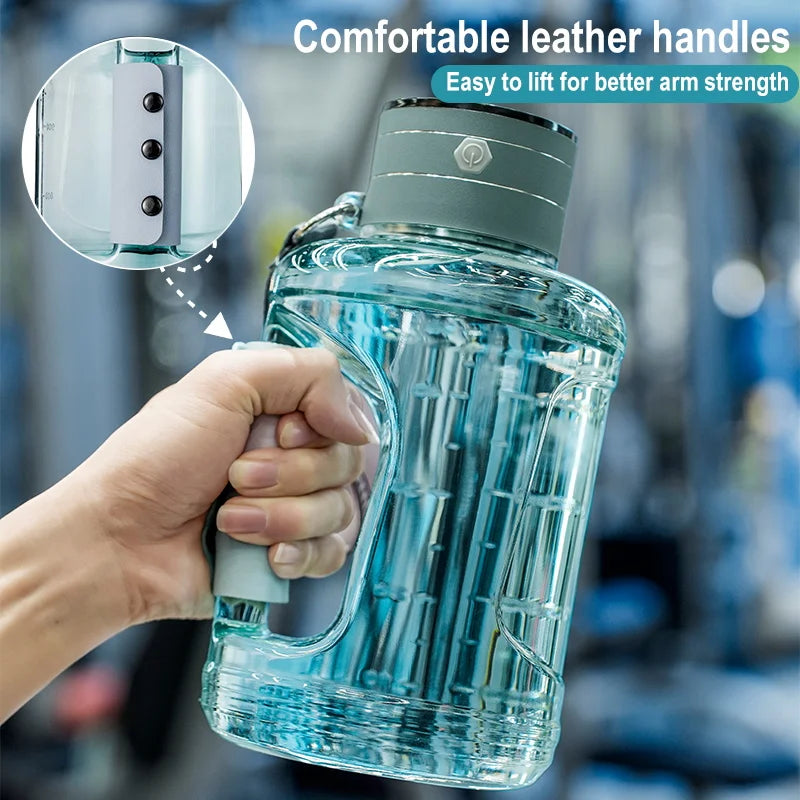 PureStream™  1.5L H₂-Infusion Wellness Sports Bottle