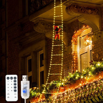SantaShine Festive Ladder Lights™