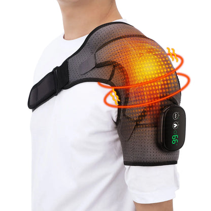  Heating Shoulder Massage Brace 