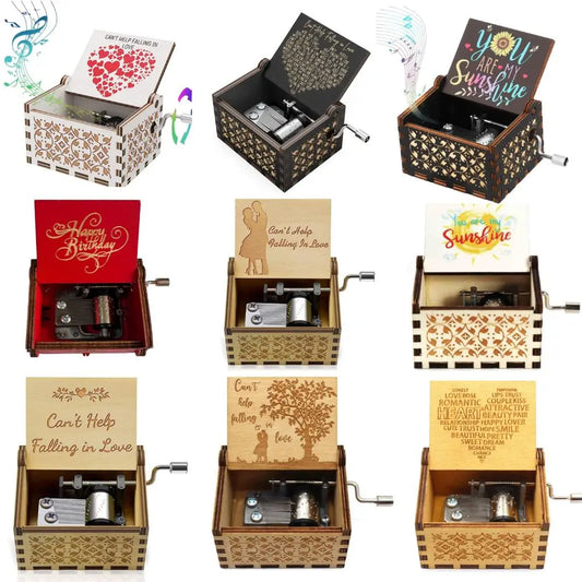  MelodyVault™  Handmade music box