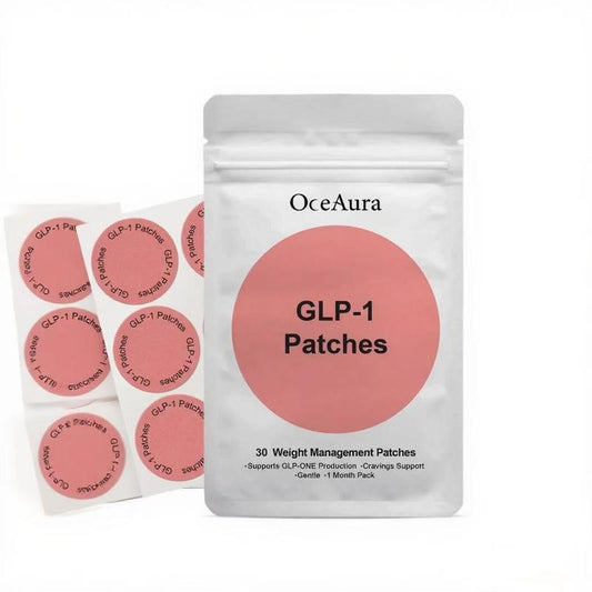 GLP-1 Patches 30 Metabolic Balance Patches with Berberine Steady Release Vegan 1 Month Pack Heating Pad Stickers Heat Compress