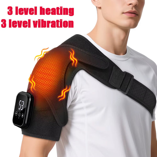  Heating Shoulder Massage Brace 