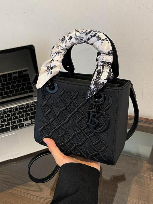 LuxeAura™ Women's Embellished Carry Bag – Elegant Shoulder Style for Everyday Wear