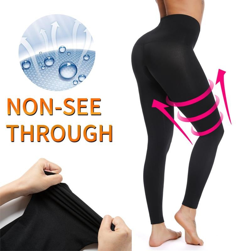 Women's High Waisted Shaping Yoga Leggings Compression Sports Pants