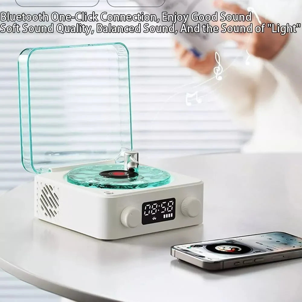 Vintage-Inspired Bluetooth Music Player 