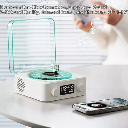 Vintage-Inspired Bluetooth Music Player 