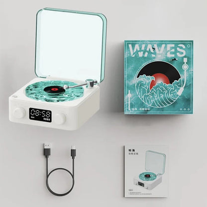 Vintage-Inspired Bluetooth Music Player 