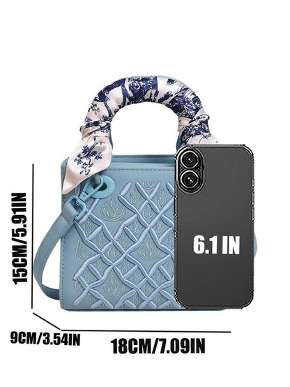 LuxeAura™ Women's Embellished Carry Bag – Elegant Shoulder Style for Everyday Wear