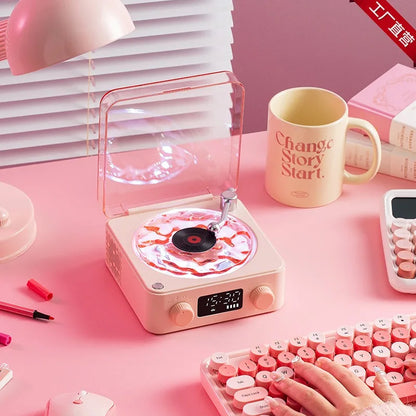 Vintage-Inspired Bluetooth Music Player 