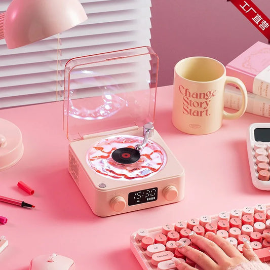 Vintage-Inspired Bluetooth Music Player 